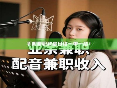 鞍山手机兼职致富日结一单一结！