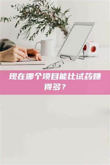 鞍山现在哪个项目能比试药赚得多？ 第1张