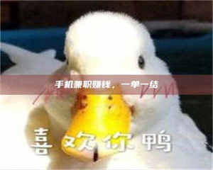 鞍山手机兼职赚钱，一单一结 第1张